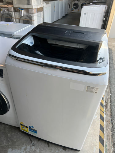 Second hand Samsung 13kg Activ DualWash Top Load Washing Machine WA13M8700GW - Second Hand Appliances Geebung